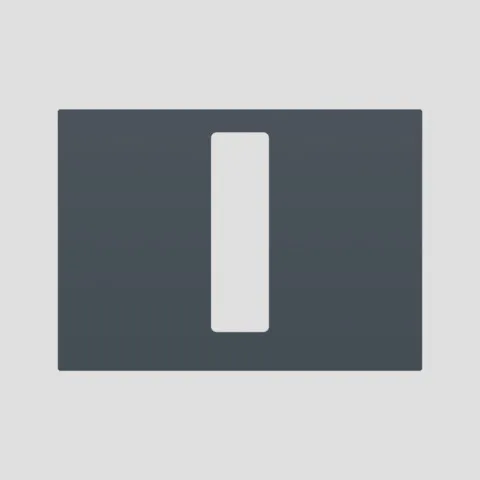 SANIT Tastenrahmen WC Bright Glas anthrazit