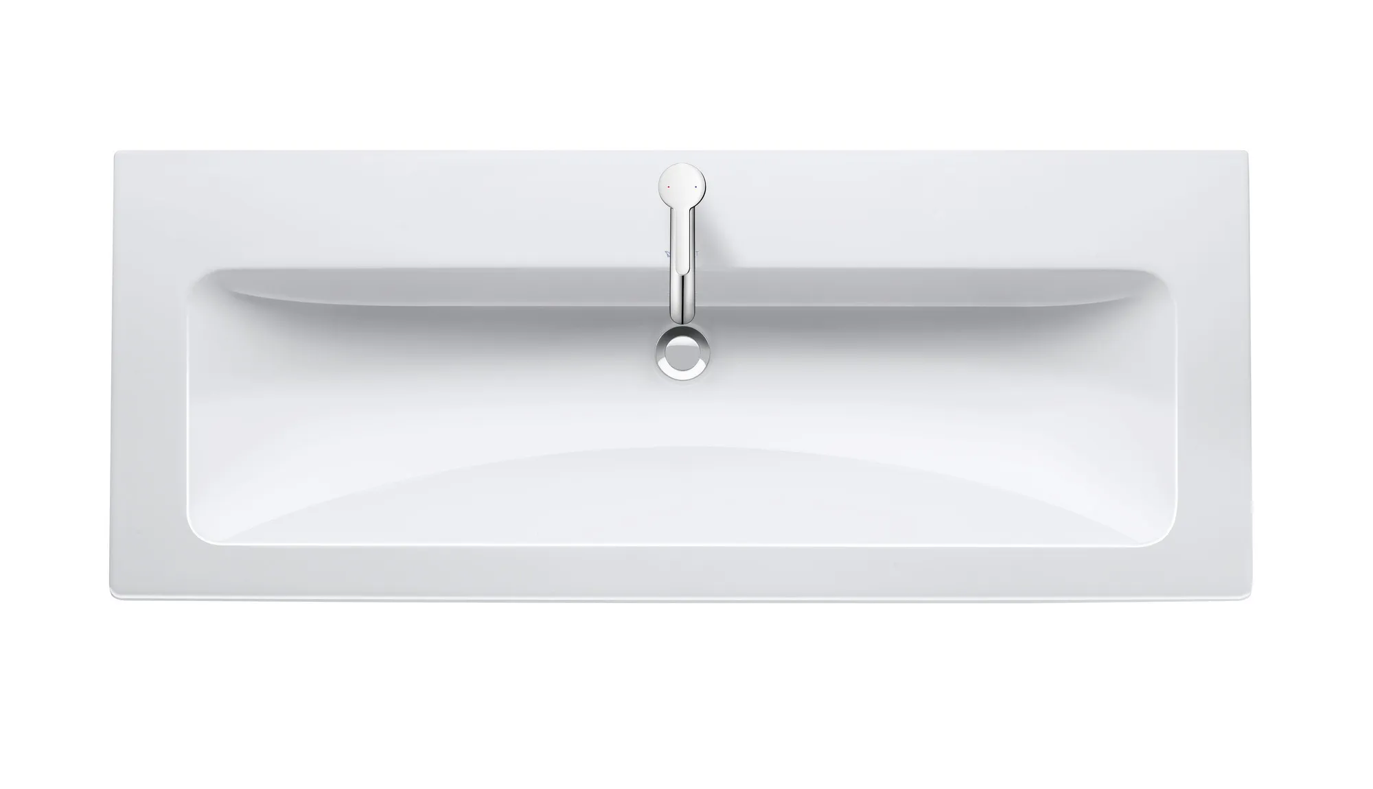 Wandwaschtisch „ME by Starck“, mit Überlauf, Hahnlochposition mittig in Weiß Hochglanz Wandwaschtisch „ME by Starck“, mit Überlauf, Hahnlochposition mittig in Weiß Hochglanz