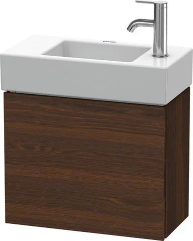 Duravit Waschtischunterschrank wandhängend „L-Cube“ 48 × 40 × 24 cm Nussbaum gebürstet