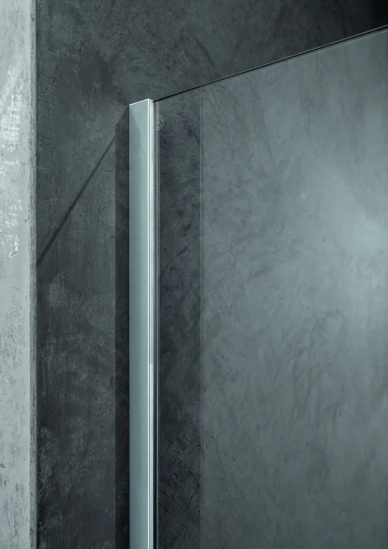 Kermi Duschdesign Walk-In-Duschkabine „WALK-IN XB“ Glas Klar, Profile Silber Mattglanz, BV: 780 - 800 mm WE: 785 - 805 mm H: 2000 mm