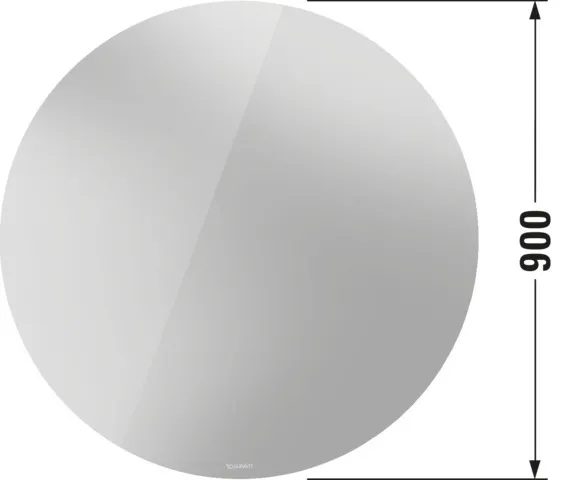 Duravit Spiegel „Licht & Spiegel“ 90 × 90 cm Duravit Spiegel „Licht & Spiegel“ 90 × 90 cm