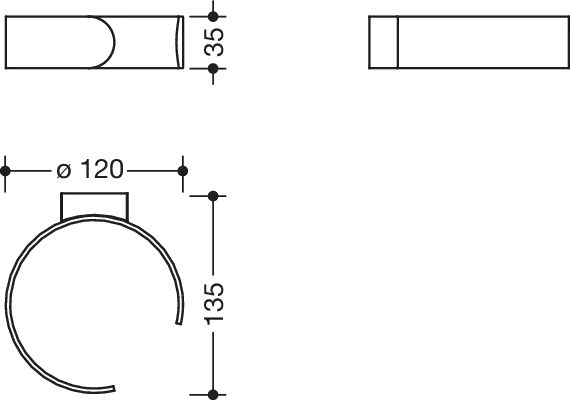 Gehhilfenhalter, W.-Mont., pulverbeschichtet weiß tiefmatt Gehhilfenhalter, W.-Mont., pulverbeschichtet weiß tiefmatt