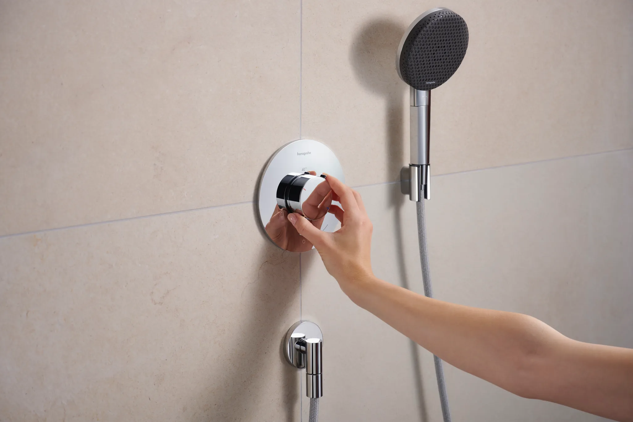 Hansgrohe Ecostat Comfort S Thermostat Unterputz für 1 Verbraucher, Chrom Hansgrohe Ecostat Comfort S Thermostat Unterputz für 1 Verbraucher, Chrom