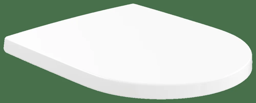 Villeroy & Boch Subway 3.0 WC-Sitz 8M42S1, oval, 374x438x42mm, Weiß Alpin