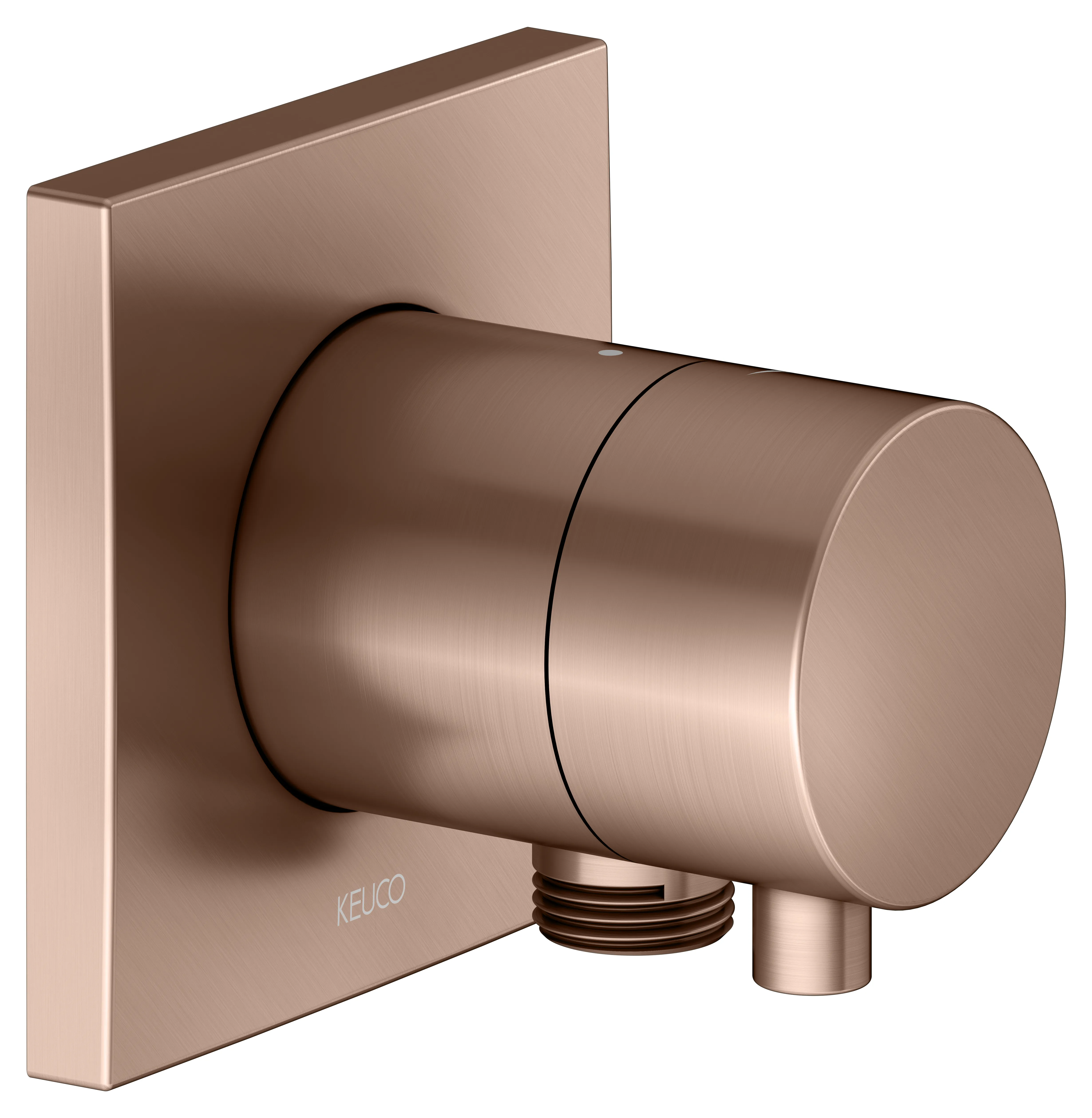 IXMO Absperrventil UP DN15 IXMO Comfort, eckig Rotgold geb. IXMO Absperrventil UP DN15 IXMO Comfort, eckig Rotgold geb.