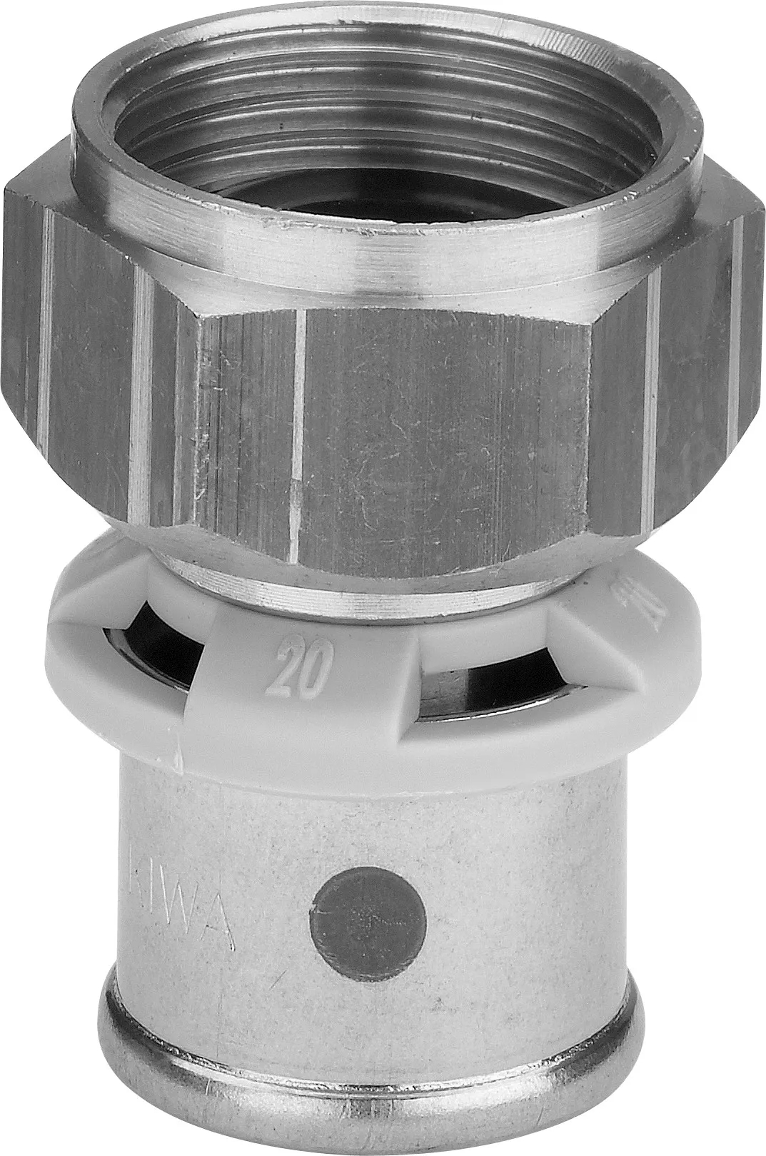 Viega „Sanfix P“ Anschlussverschraubung 16 mm × 1/2″ Viega „Sanfix P“ Anschlussverschraubung 16 mm × 1/2″