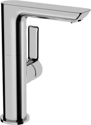 Einhand-Waschtischarmatur „Ligna“ Ausladung 116 mm in Chrom Einhand-Waschtischarmatur „Ligna“ Ausladung 116 mm in Chrom