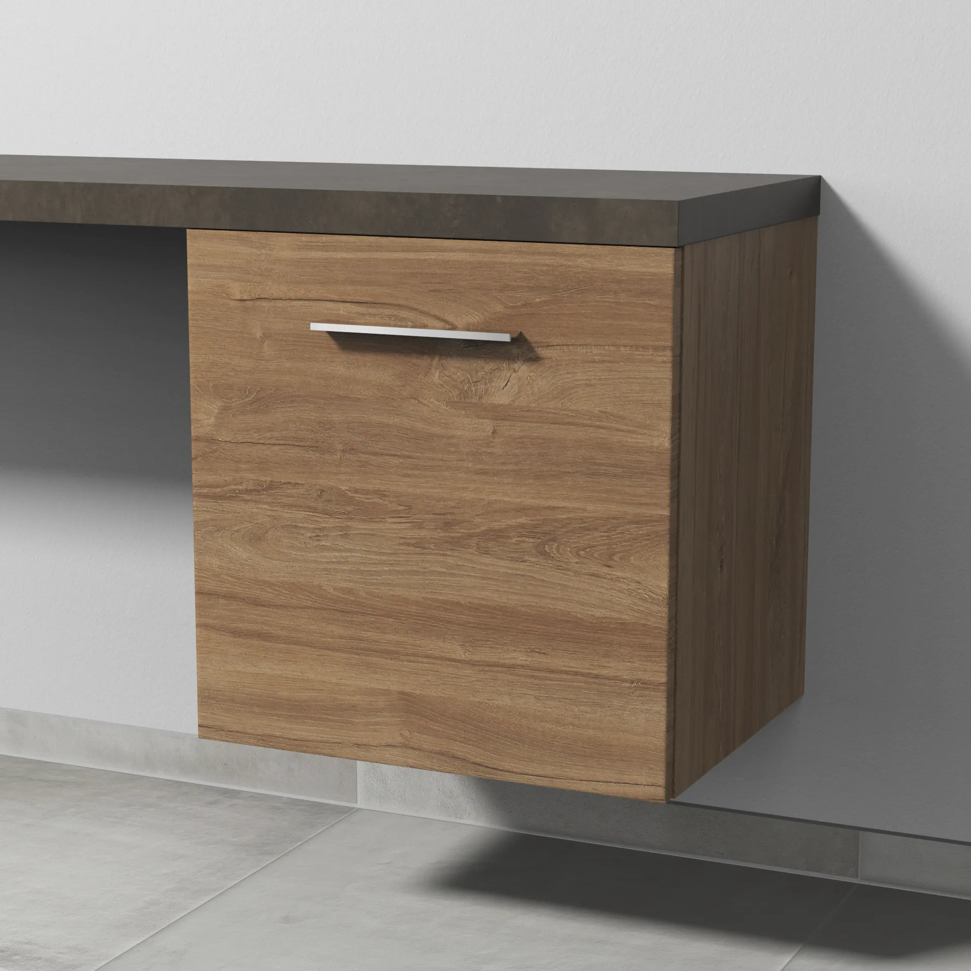 Sanipa Anbauschrank „2morrow“ 500 × 510 × 420 mm in Eiche Kansas