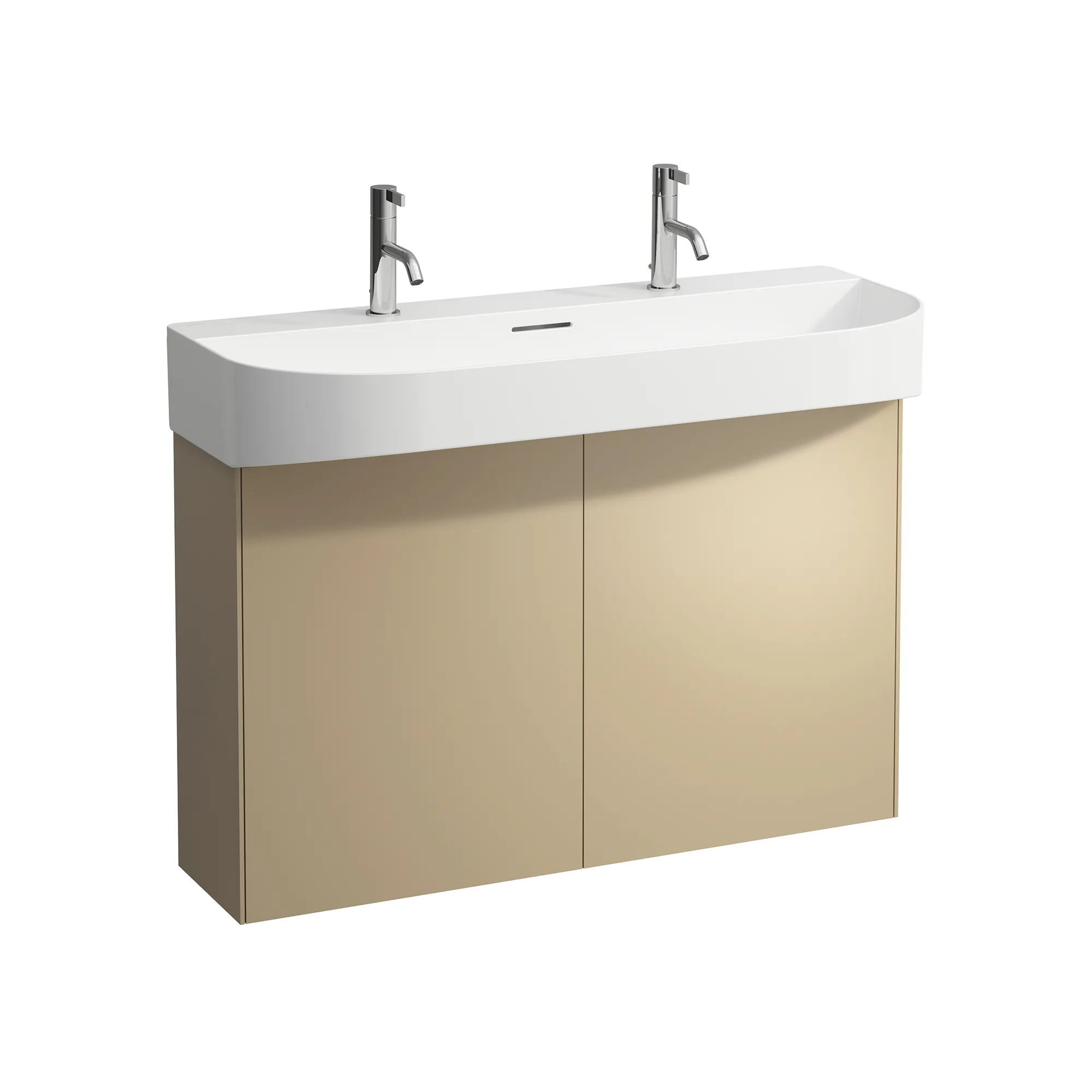 Laufen Waschtischunterbau „SONAR“ 240 × 600 × 975 mm Gold