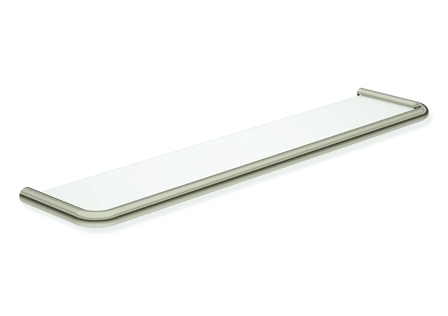 HEWI Ablage Serie 480, PVD-beschichtet, Nickel glänzend, 618 mm breit, 134 mm tief, Achsmaß 600 mm HEWI Ablage Serie 480, PVD-beschichtet, Nickel glänzend, 618 mm breit, 134 mm tief, Achsmaß 600 mm