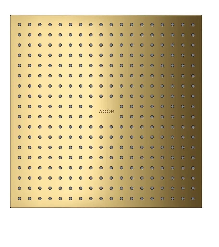 Hansgrohe AXOR ShowerSolutions Kopfbrause 300/300 2jet Deckenintegriert Polished Gold Optic