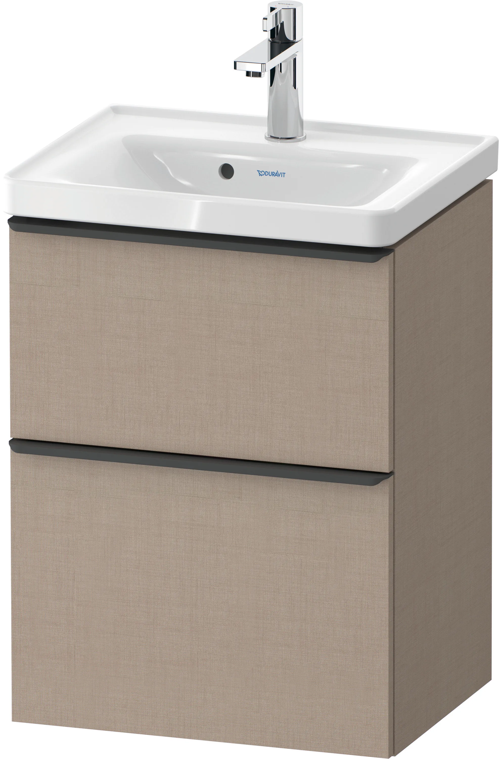 Duravit Waschtischunterschrank wandhängend „D-Neo“ 48,4 × 62,5 × 37,2 cm Leinen