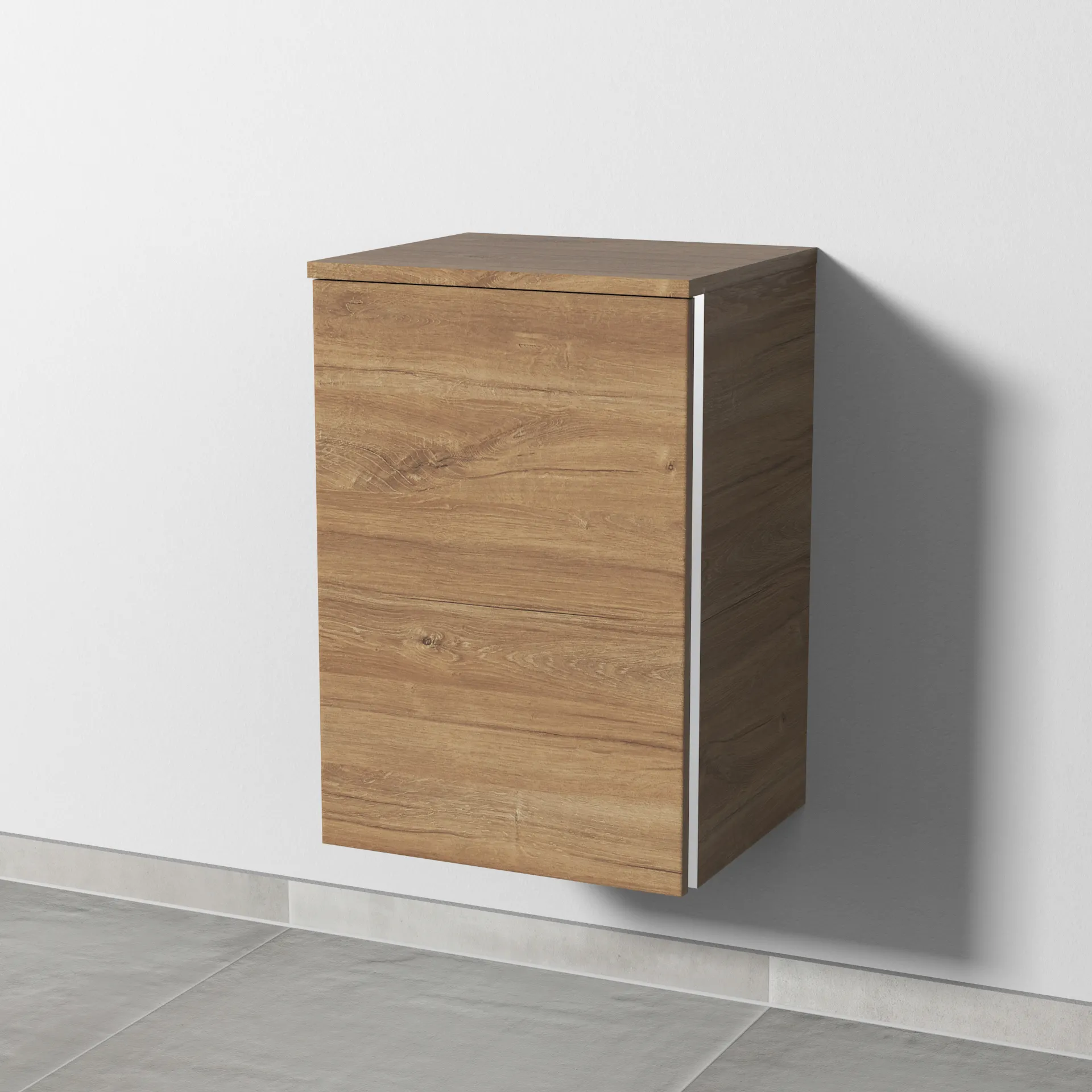 Sanipa Unterschrank „3way“ 400 × 580 × 345 mm Anschlag links, in Eiche Kansas, Anschlag links