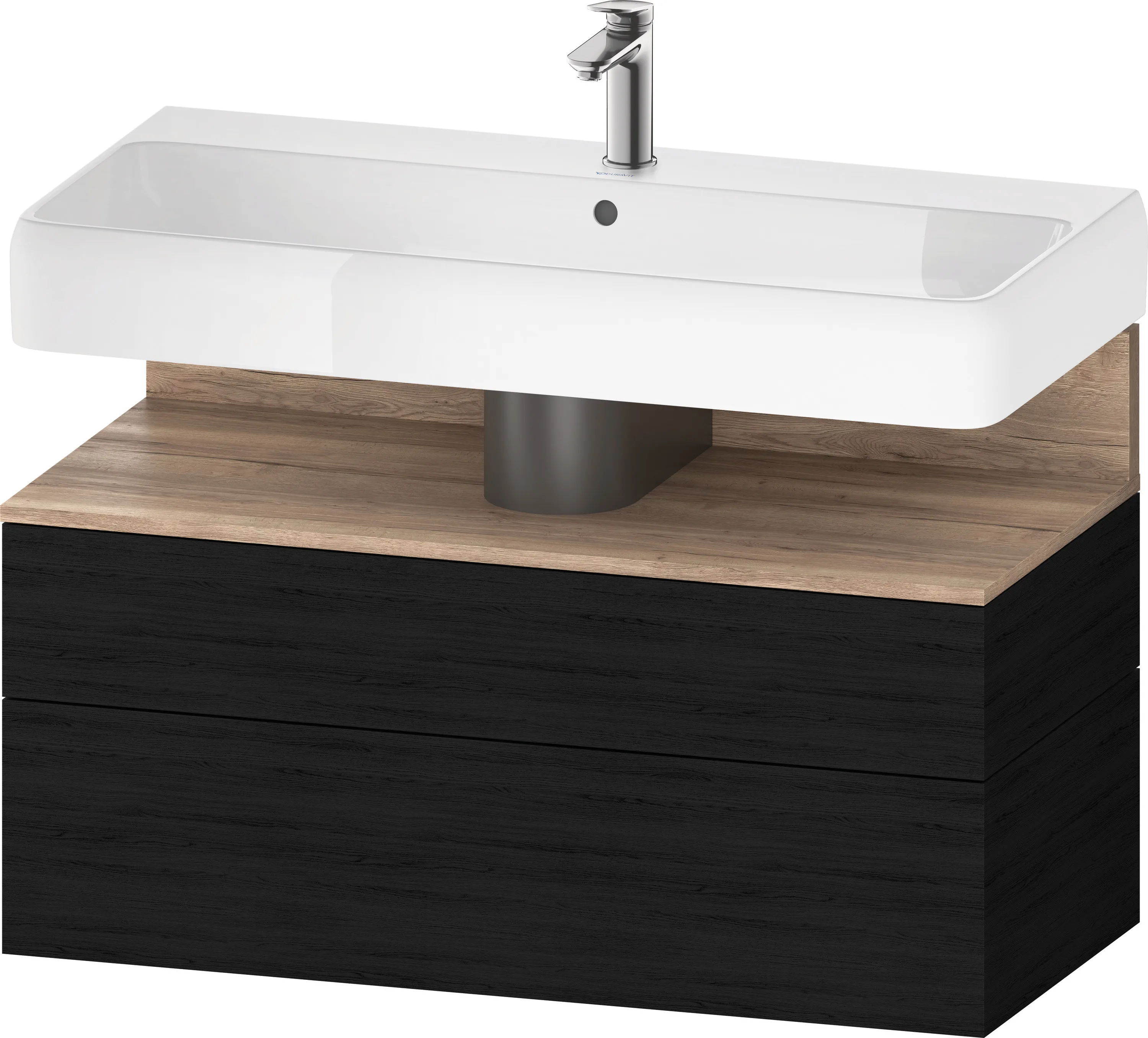 Duravit Waschtischunterschrank wandhängend „Qatego“ 99 × 59 × 47 cm, ohne Beleuchtung