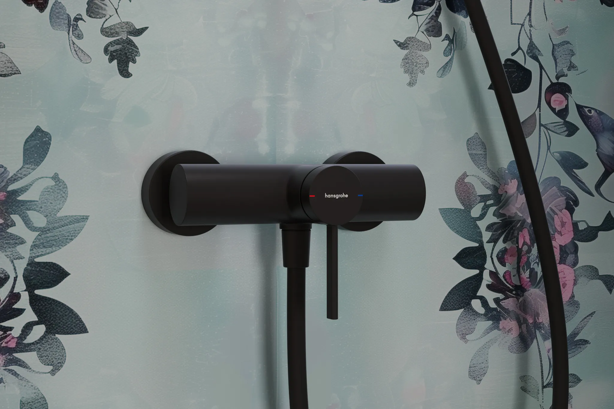 Hansgrohe Zesis S Einhebel-Brausemischer Aufputz mattschwarz, Stichmaß 150 ± 12 mm, max. Durchflussmenge 12 l/min bei 3 bar, Keramikmischsystem, Temperaturbegrenzung einstellbar, Rückflussverhinderer, Schalldämpfer, Anschluss DN15 Hansgrohe Zesis S Einhebel-Brausemischer Aufputz mattschwarz, Stichmaß 150 ± 12 mm, max. Durchflussmenge 12 l/min bei 3 bar, Keramikmischsystem, Temperaturbegrenzung einstellbar, Rückflussverhinderer, Schalldämpfer, Anschluss DN15
