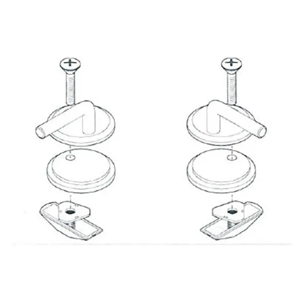 Laufen Scharnier für WC-Sitze PRO UNIVERSAL Laufen Scharnier für WC-Sitze PRO UNIVERSAL