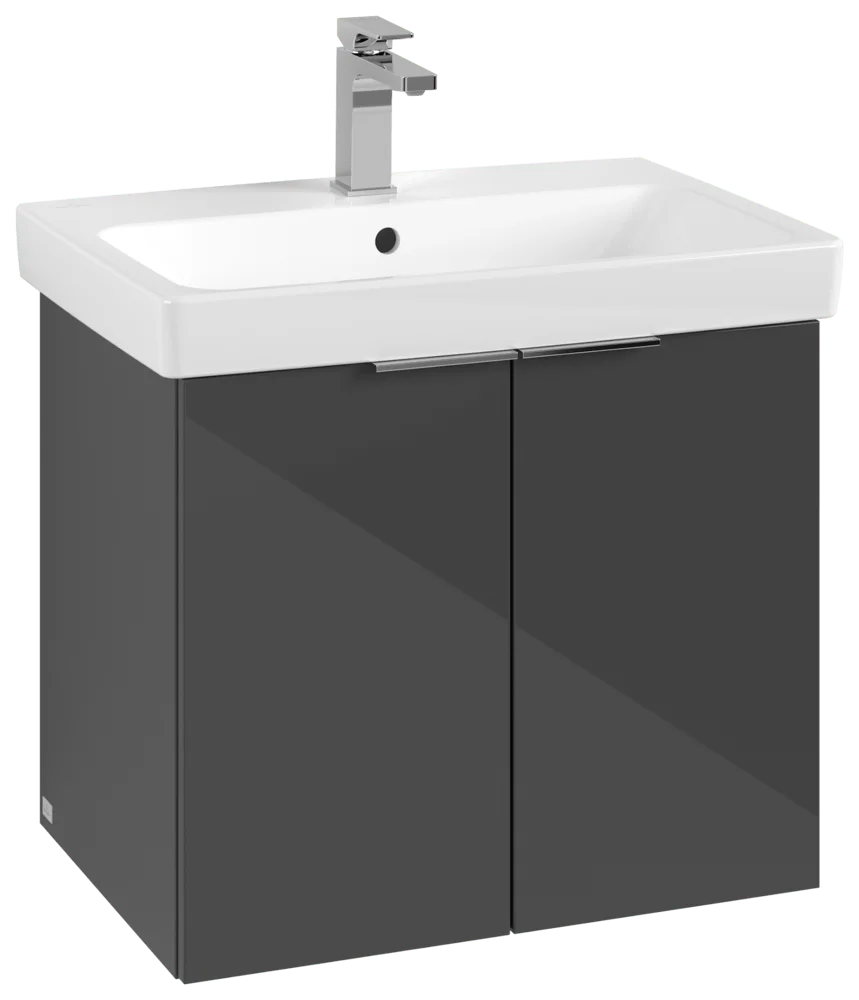 Villeroy & Boch Architectura Waschbeckenunterschrank B89100, 600x520x439 mm, 2 Türen, Grey
