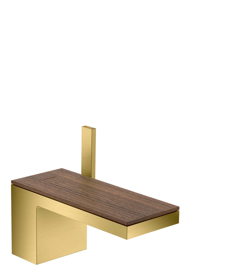 Hansgrohe AXOR MyEdition Platte 200 mm, Amerikanischer Nussbaum, abnehmbar