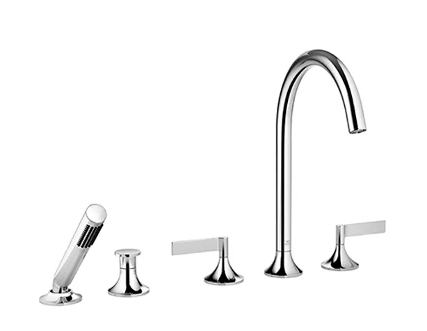 Dornbracht VAIA Wannen-Fünflochbatterie für Wannenrandmontage mit Umstellung Chrom Dornbracht VAIA Wannen-Fünflochbatterie für Wannenrandmontage mit Umstellung Chrom