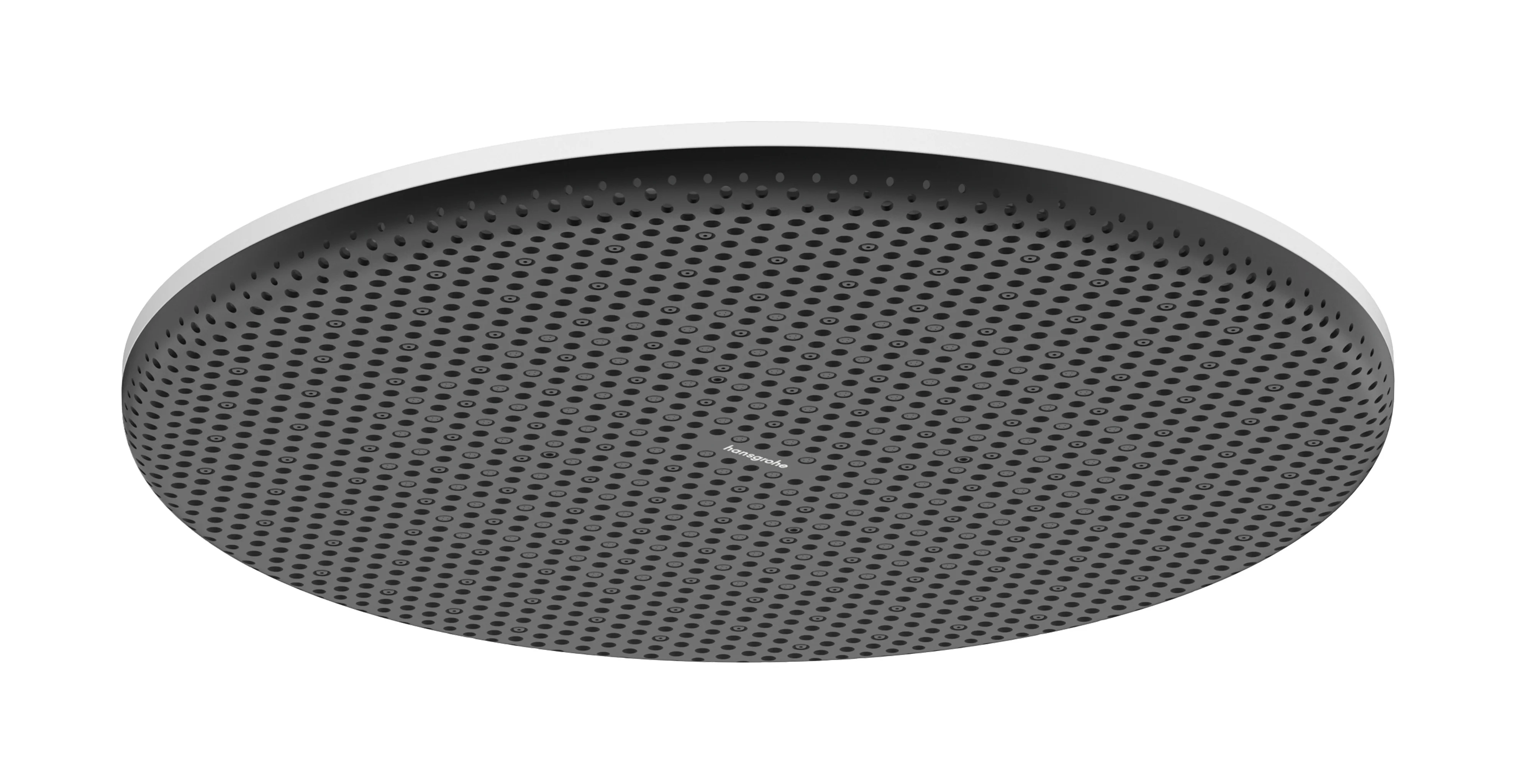 Hansgrohe Kopfbrause Raindance Alive S, 300 mm, Mattweiß, verstellbarer Winkel, DropGuard, EcoSmart+ Technologie
