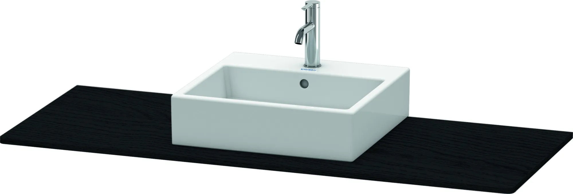Duravit Konsole „XSquare“ in Eiche Schwarz