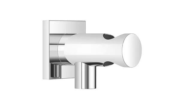 Dornbracht Wandanschlussbogen mit integriertem Brausehalter Bronze gebürstet