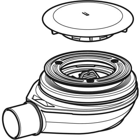 Geberit Duschwannenablauf Modell 150582211
