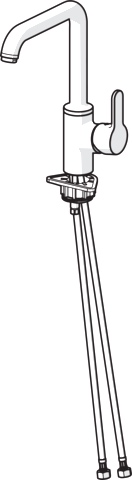 HansaPRIMO Einhebelmischer Küchenarmatur HansaPRIMO 4920 Ausladung 192 mm DN15 Chrom HansaPRIMO Einhebelmischer Küchenarmatur HansaPRIMO 4920 Ausladung 192 mm DN15 Chrom