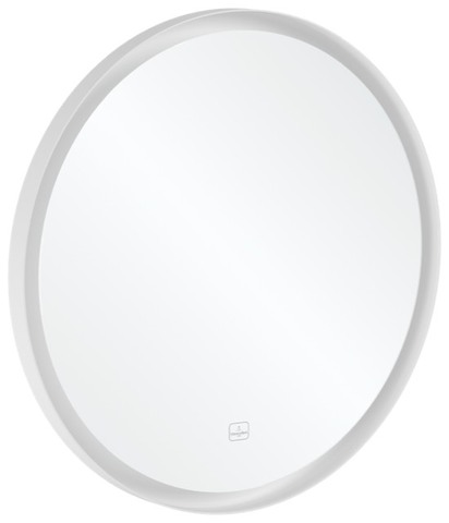 Spiegel „Subway 3.0“ ⌀ 71,2 cm in White Matt