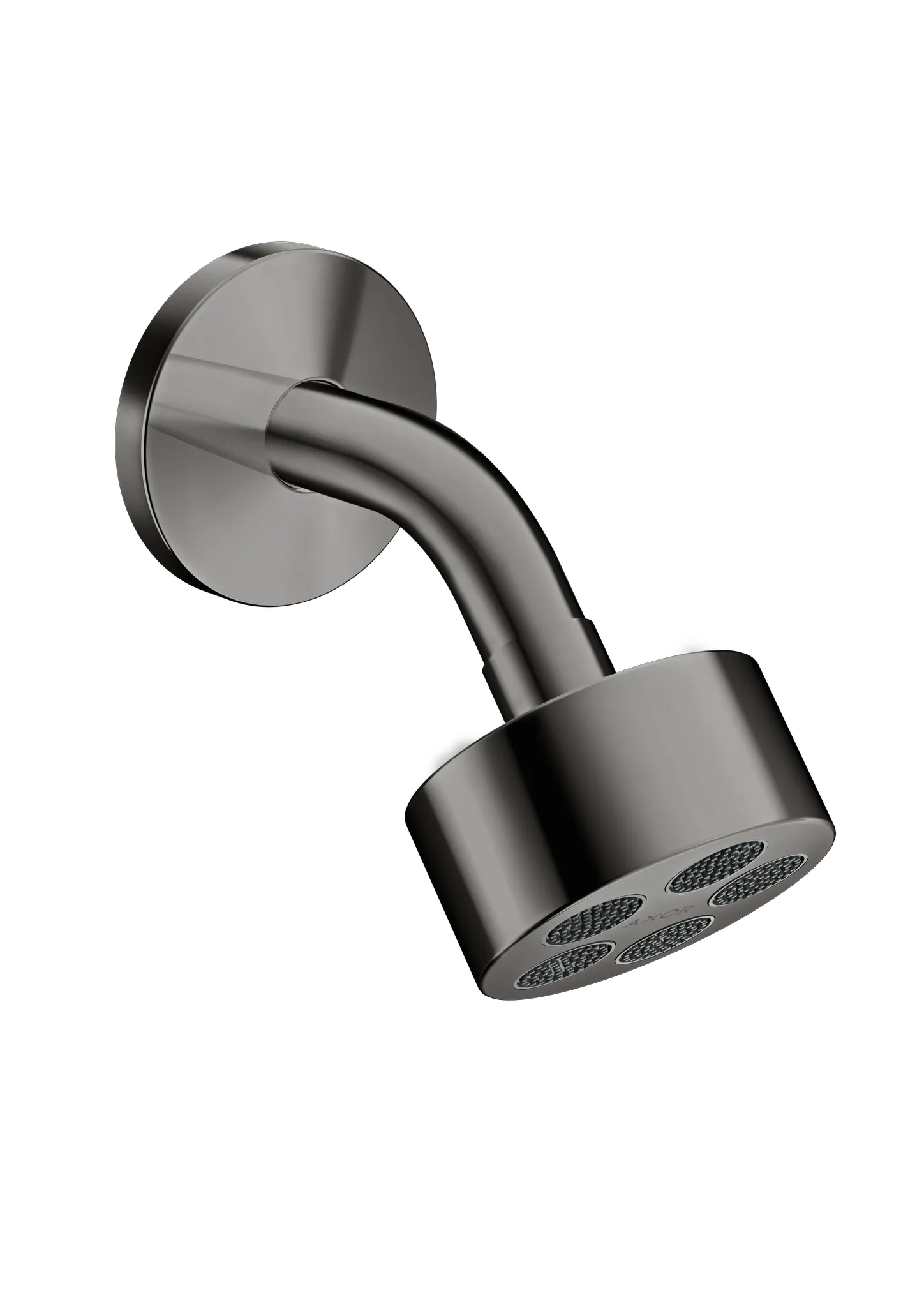 Hansgrohe AXOR One Kopfbrause 75 1jet EcoSmart Polished Black Chrome