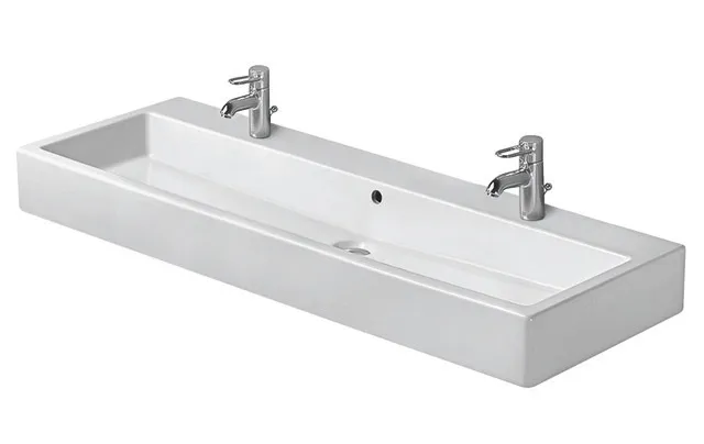 Wandwaschtisch „Vero“, mit Überlauf, Hahnlochposition mittig Wandwaschtisch „Vero“, mit Überlauf, Hahnlochposition mittig