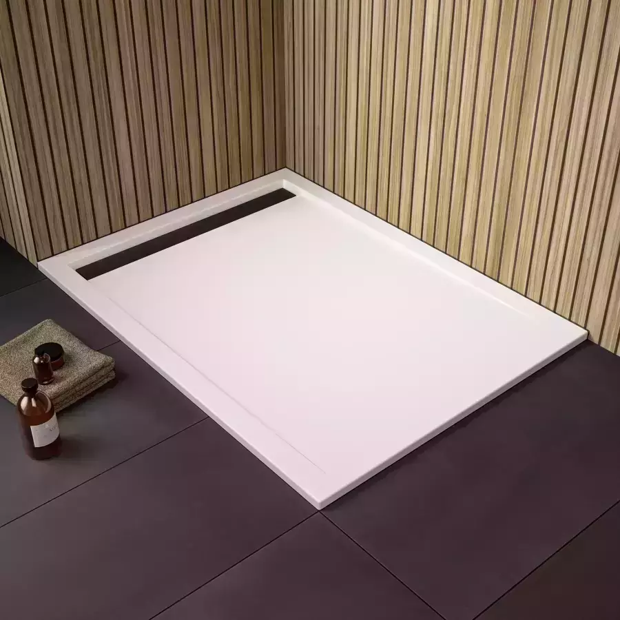 HSK rechteck Acryl-Duschwanne „superflach“ mit schmaler Ablaufrinne 90 × 160 cm ohne HSK rechteck Acryl-Duschwanne „superflach“ mit schmaler Ablaufrinne 90 × 160 cm ohne