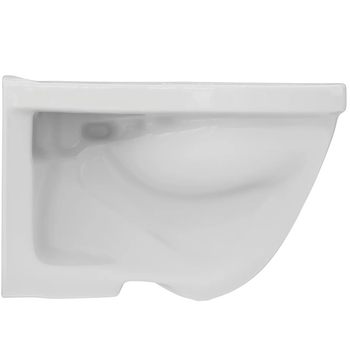 Ideal Standard Eurovit Wandflachspül-WC spülrandlos, horizontaler Ablauf, weiß Ideal Standard Eurovit Wandflachspül-WC spülrandlos, horizontaler Ablauf, weiß