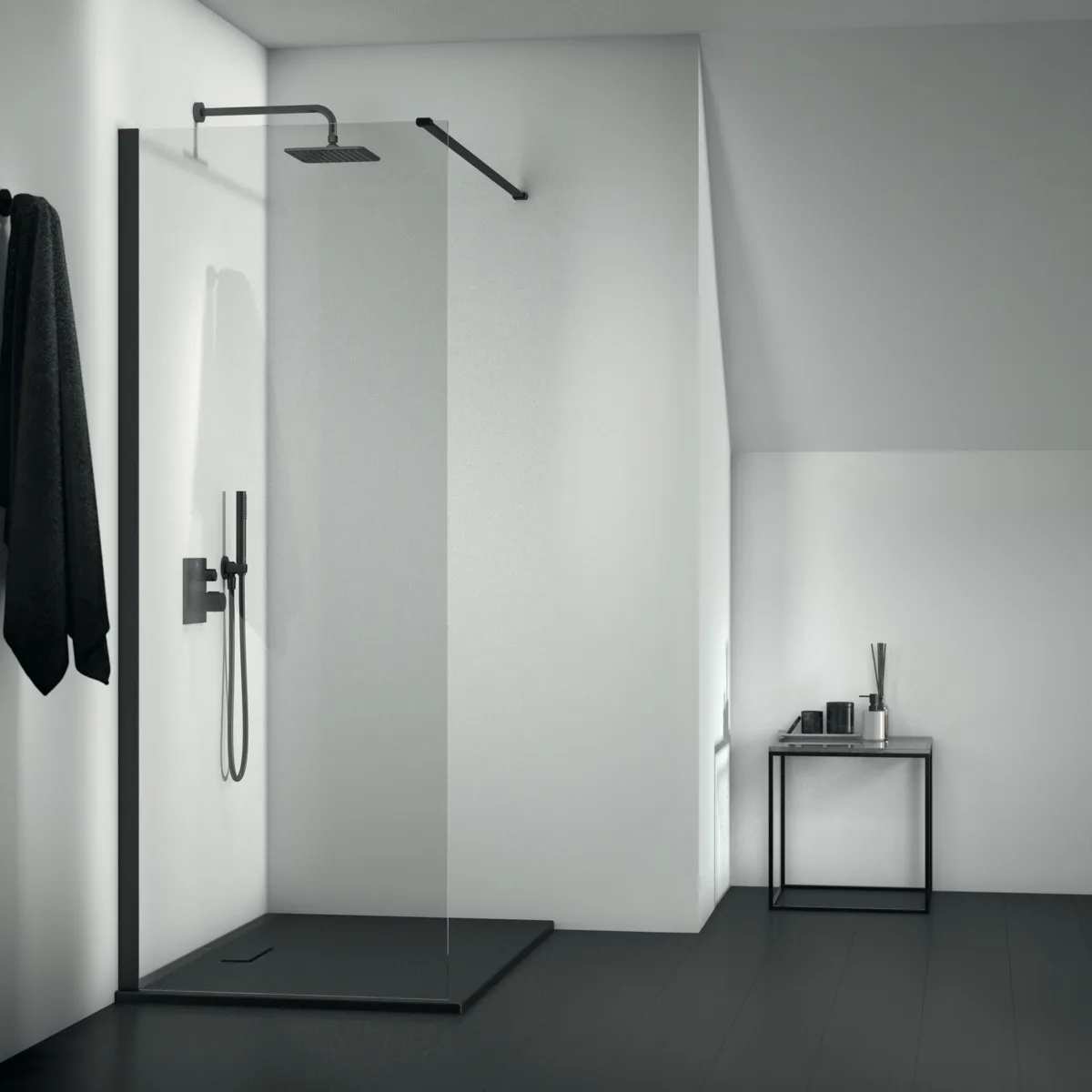 Regenbrause Idealrain Cube, 200x200mm Chrom Regenbrause Idealrain Cube, 200x200mm Chrom