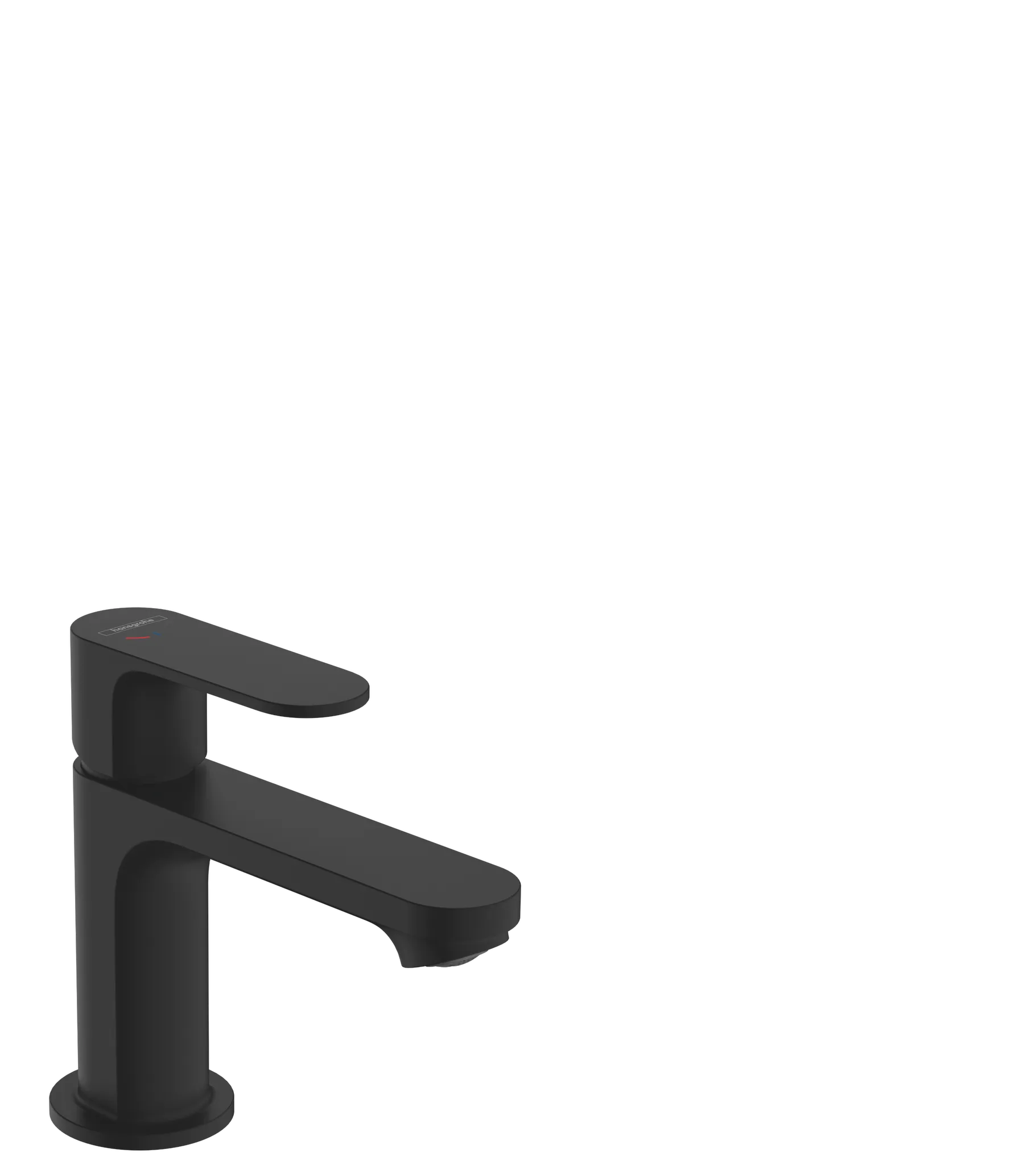 Hansgrohe Rebris S Einhebel-Waschtischmischer 80 CoolStart mit Zugstangen-Ablaufgarnitur, Mattschwarz Hansgrohe Rebris S Einhebel-Waschtischmischer 80 CoolStart mit Zugstangen-Ablaufgarnitur, Mattschwarz