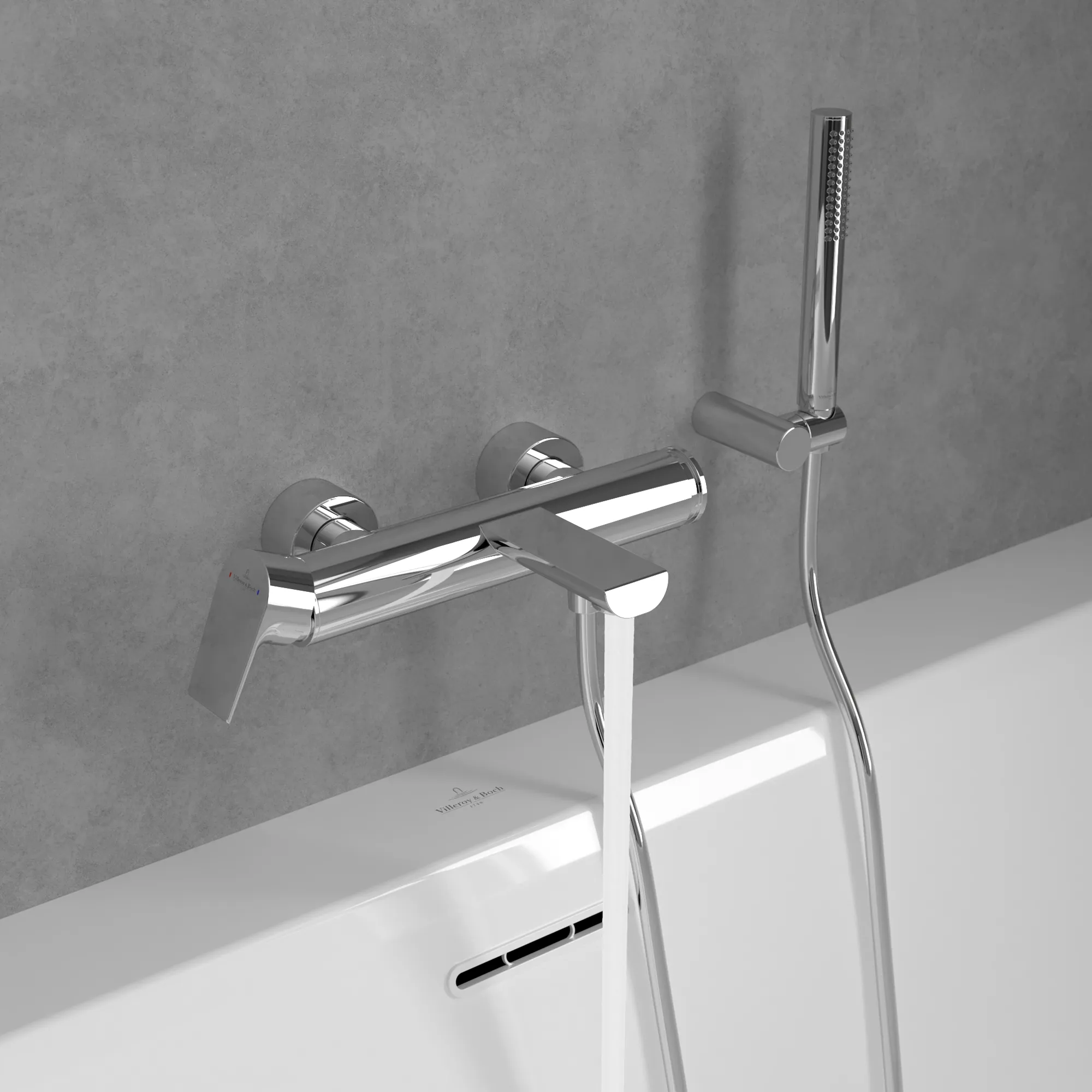 Einhand-Wannenarmatur „Liberty“ Ausladung 191 mm in Chrom Einhand-Wannenarmatur „Liberty“ Ausladung 191 mm in Chrom