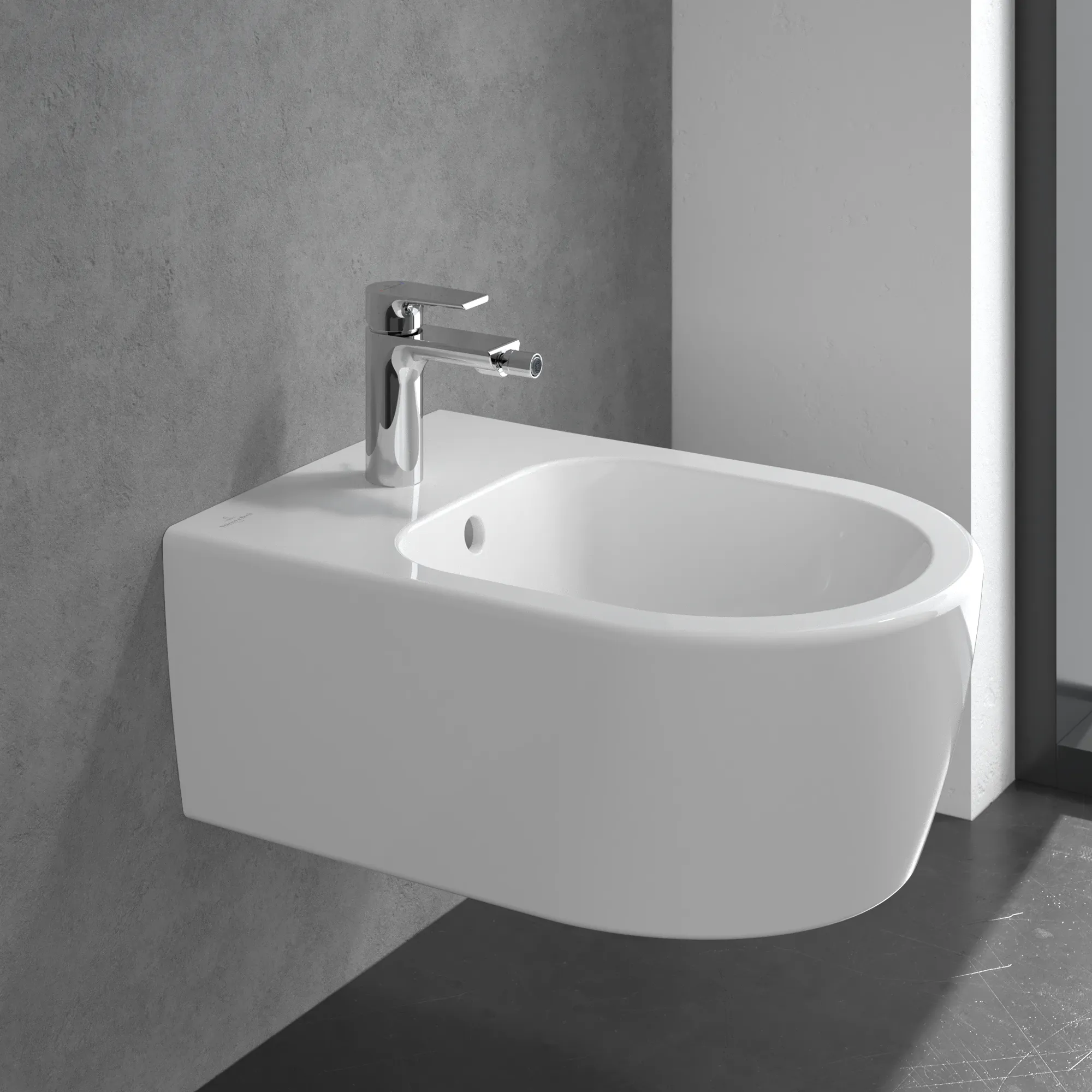 Einhebel-Bidetarmatur Liberty T107001000, 43 x 143 x 146 mm, Chrom Einhebel-Bidetarmatur Liberty T107001000, 43 x 143 x 146 mm, Chrom