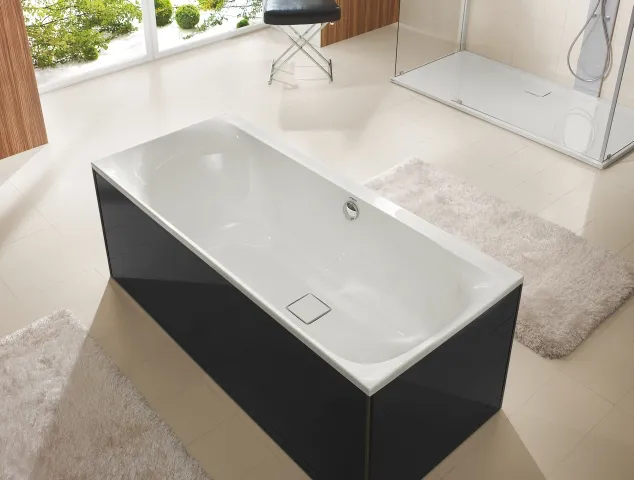 Hoesch Badewanne „Thasos“ rechteck 170 × 75 cm in Weiß