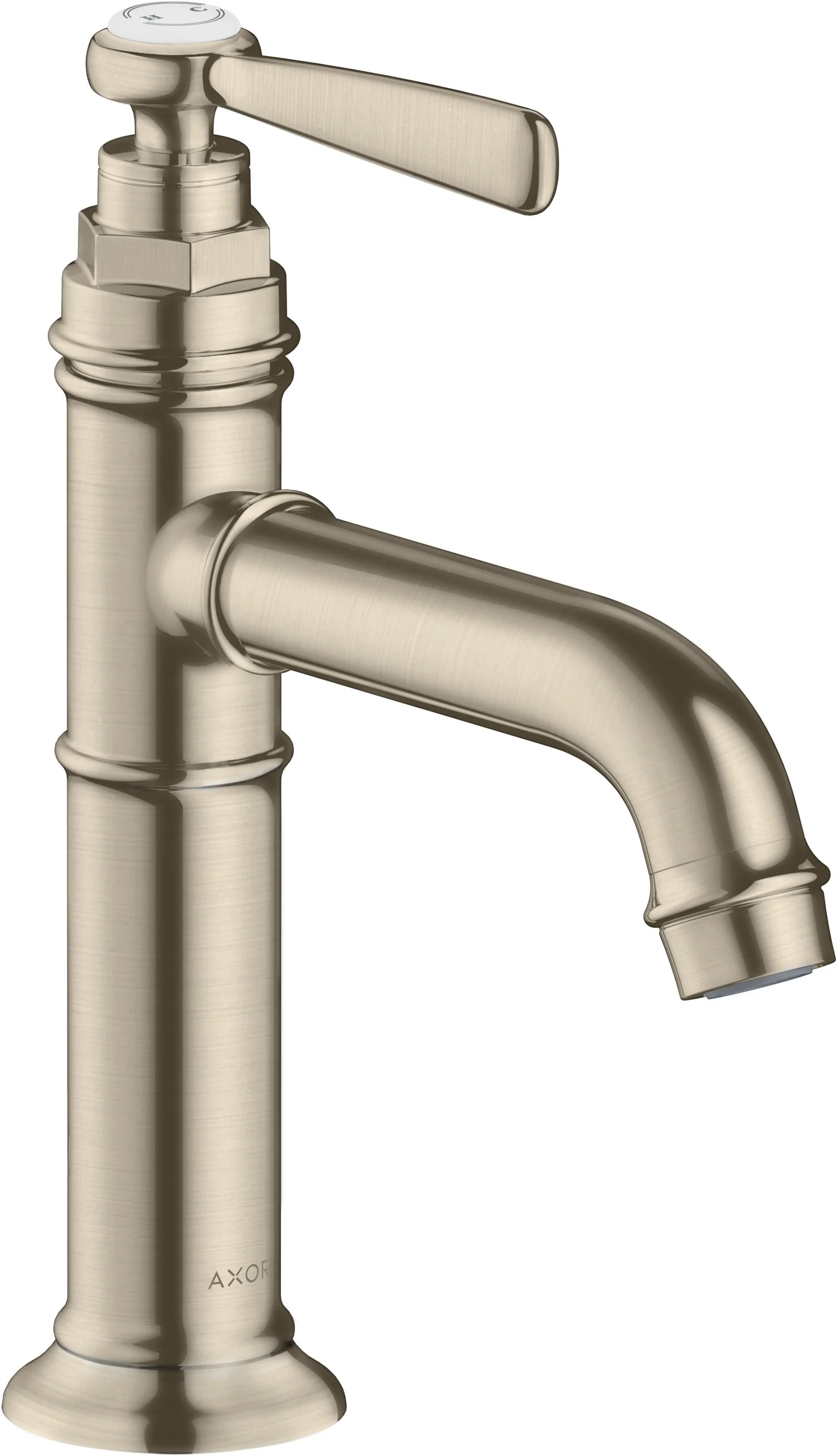 Hansgrohe AXOR Montreux Einhebel-Waschtischmischer 100, Chrom, Ausladung 142 mm, Auslaufhöhe 98 mm, Hebelgriff, Normalstrahl, max. Durchfluss 5 l/min