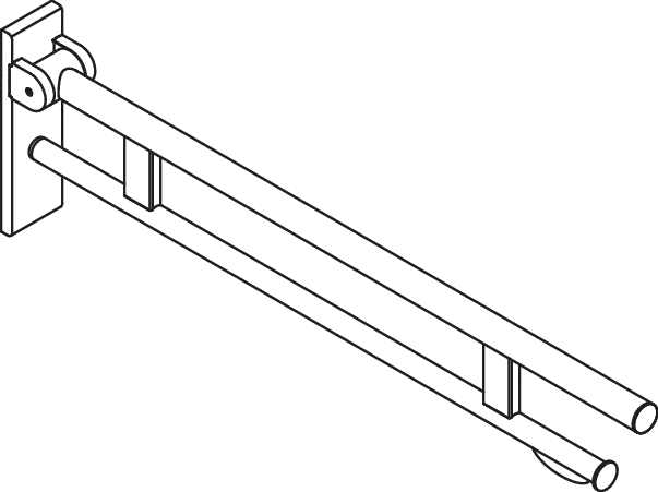 HEWI Stützklappgriff „System 900“