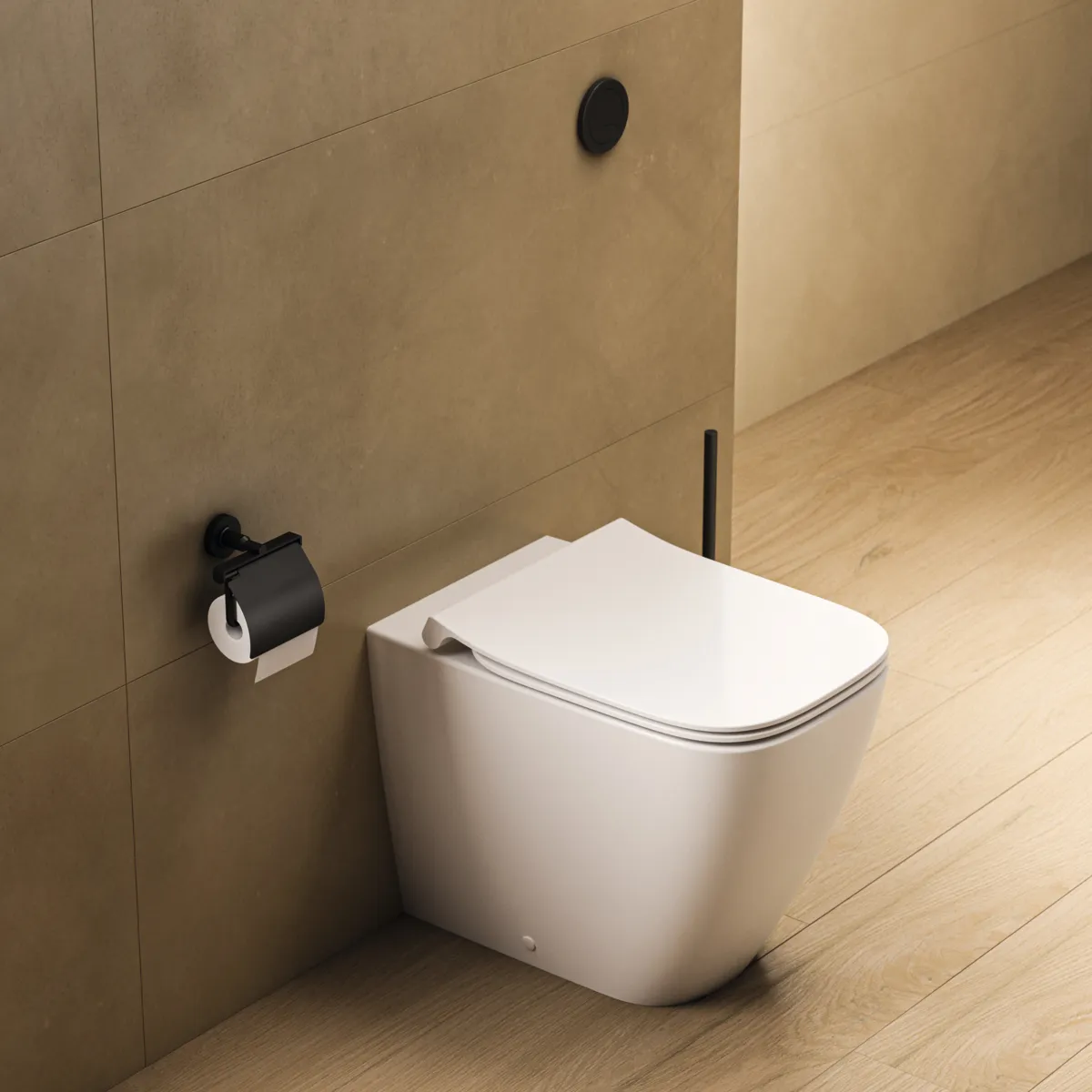 Papierrollenhalter Connect ohne Deckel Chrom Papierrollenhalter Connect ohne Deckel Chrom