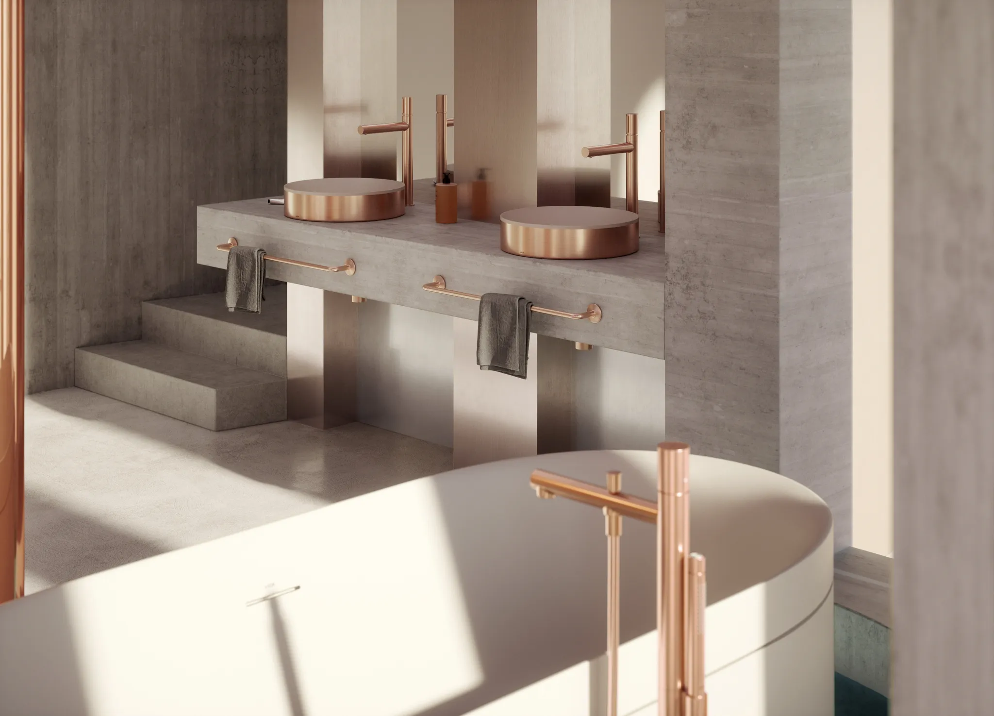 AXOR Suite Waschbecken & Badewannen Badewanne 1900/850 Chrom