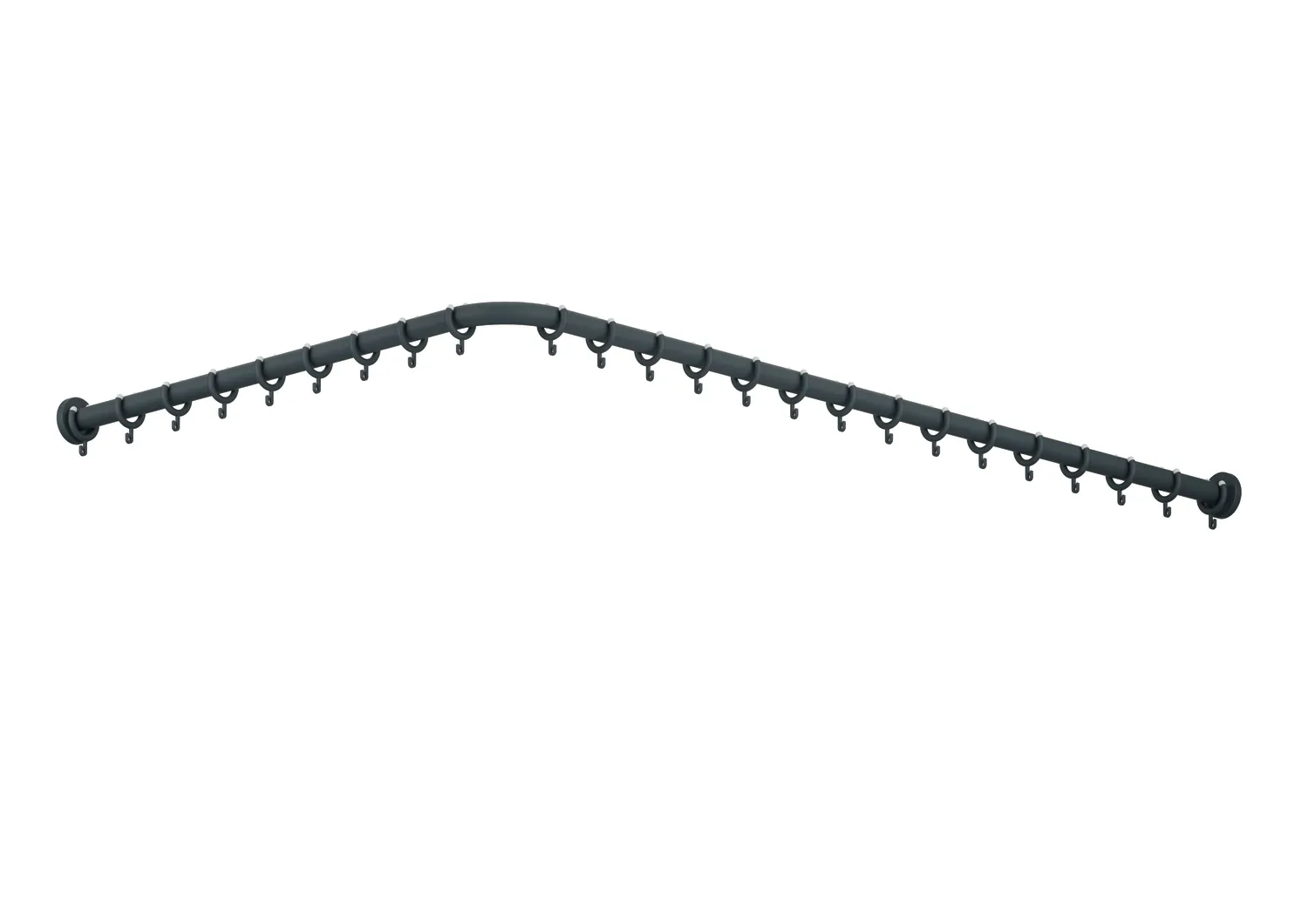 Vorhangstange (USA) S801,matt, AM:60 x 36´´, 24 Rg. reinweiß Vorhangstange (USA) S801,matt, AM:60 x 36´´, 24 Rg. reinweiß