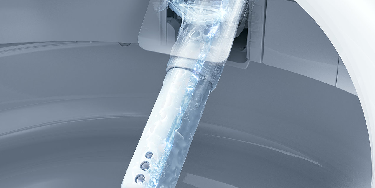 Dusch-WC Washlet SX EWATER+ auto flush „SX“ 383 × 146 mm in weiß Dusch-WC Washlet SX EWATER+ auto flush „SX“ 383 × 146 mm in weiß