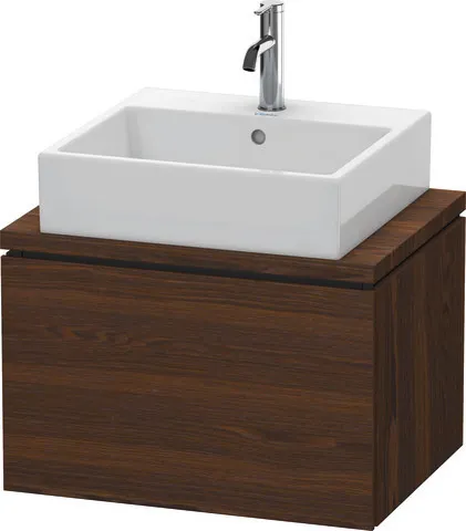 Duravit Waschtischunterschrank wandhängend „L-Cube“ 62 × 40 × 47,7 cm Nussbaum gebürstet Duravit Waschtischunterschrank wandhängend „L-Cube“ 62 × 40 × 47,7 cm Nussbaum gebürstet