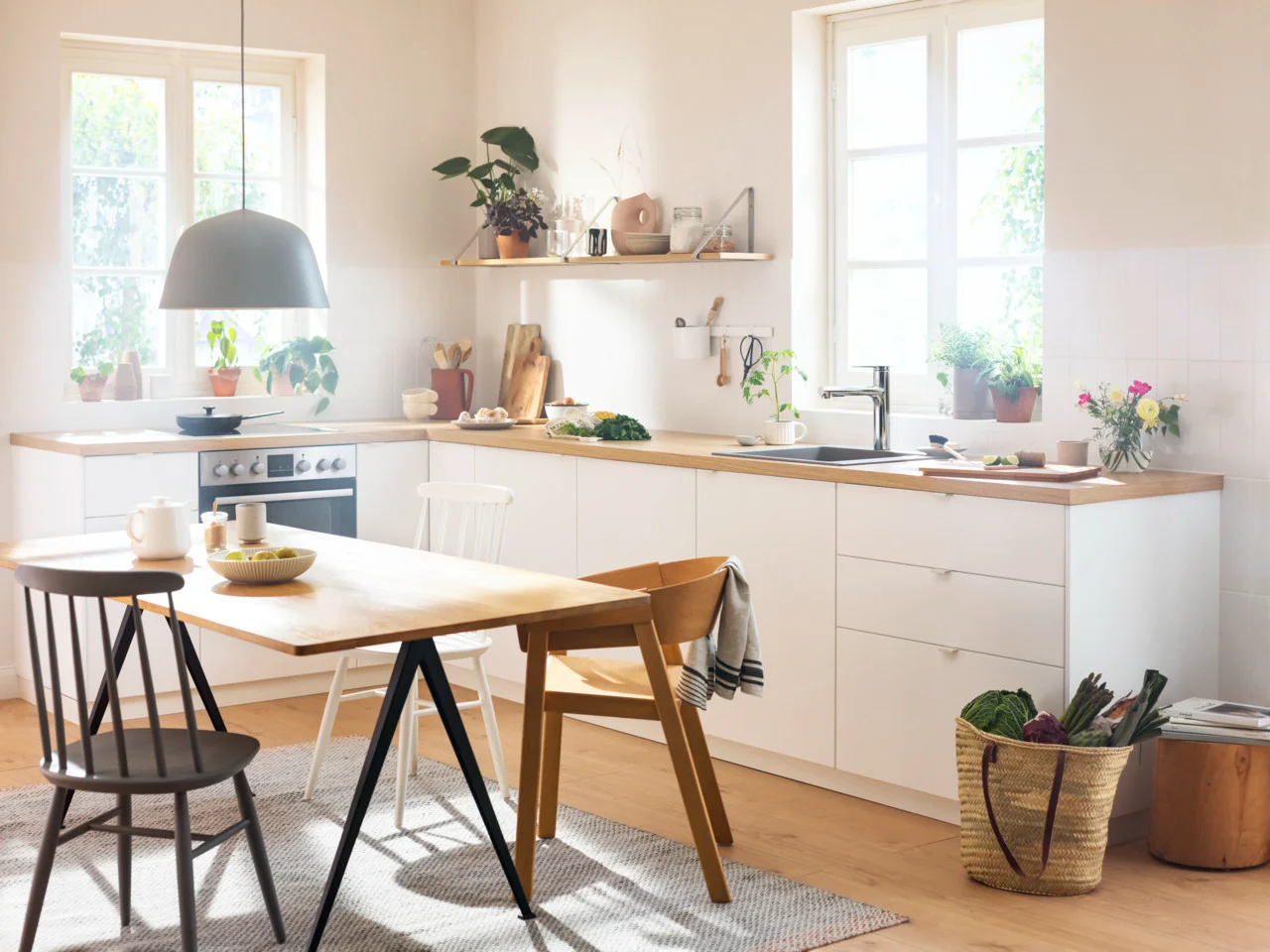 Hansgrohe Zesis M33 Einhebel-Küchenmischer 160 mit Ausziehbrause 2jet sBox lite Chrom