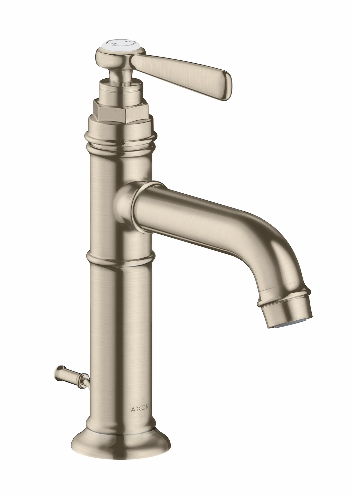 Hansgrohe AXOR Montreux Einhebel-Waschtischmischer 100 Brushed Nickel