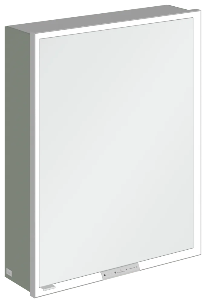 Villeroy & Boch Aufputz-Spiegelschrank My View+ A4816R, 600 x 750 x 168 mm, Soft Green