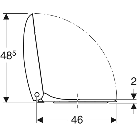 Geberit WC-Sitz ehemals Keramag „Citterio“, Quick Release, Soft Closing, Befestigung von oben Geberit WC-Sitz ehemals Keramag „Citterio“, Quick Release, Soft Closing, Befestigung von oben