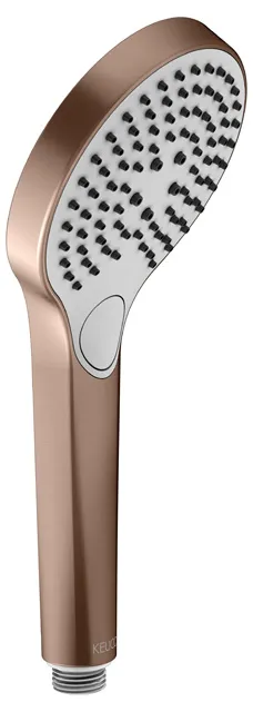 KEUCO IXMO Handbrause mit 3 Strahlarten, Rotgold gebürstet KEUCO IXMO Handbrause mit 3 Strahlarten, Rotgold gebürstet